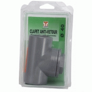 Clapet anti-retour en PVC - à coller - femelle/femelle - diamètre 40 mm_2