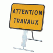 Panneau KC1 - Indication diverses temporaire pour chantier sur pied_2