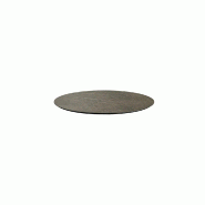 Infinity table de bistrot avec piètement sable + plateau HPL Midnight Marble Ø70 cm_2