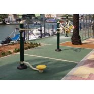 Parcours de santé - pack de promotion 4D - sports urbains - dimensions : 135 cm x 50 cm x 135 cm - Dubpack 4D_2