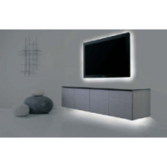 Réglette LED 3,6W - 30 cm, très lumineuse pour vitrines, bibliothèques, garde-robes, meubles de cuisine - NOVIL 2_2