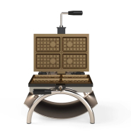 Gaufrier professionnel avec surface de cuisson 234x343mm