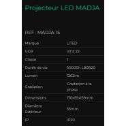 Madja - projecteur led intérieur - lited - dimensions 170x55x159mm - madja-15_2