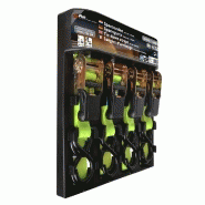 Proplus lot de 4 courroie d'attache avec cliquet + 2 crochets  5 m 404004_2