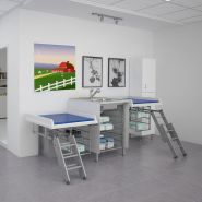 Table à langer pour handicapé - Granberg - électrique à hauteur variable 670-1070 mm - modèle 335-080_2