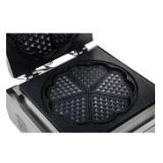 Gaufrier en forme de coeur professionnel_2