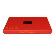 Boîte-cadeau rigide de chocolat noir - Impression personnalisée avec logo doré - AM Packaging Company Limited - 150x100x15 mm_2