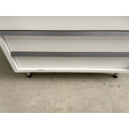 Meuble d'occasion de laboratoire avec 9 tiroirs - ATEX - sur pieds métal - réf. P21091153_2