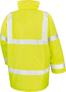 Parka High Viz Motorway - Réf: R218X - Vêtement réfléchissant avec protection thermique et bandes de sécurité 50mm_2
