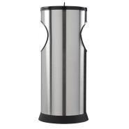 Réf. 58958 - Kipso - Cendrier corbeille Rossignol en inox brossé avec bac à sable et grille retire-mégots_2