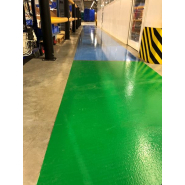 Marquage au sol par le résine Epoxydique idéal pour le parking et les zones industrielles_2