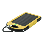 Power bank USB - plastique silicone - 4000 mAh - chargeur solaire et lampe LED_2