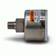 1537R, Manomètre, 38 mm Face, Montage arrière, 700 bar pression maximale_2