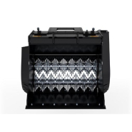 Godet cribleur pour pelles de 8 à 13 T, idéal pour la séparation de matériaux de granulométries variées sur chantier - SIMEX VSE 10_2