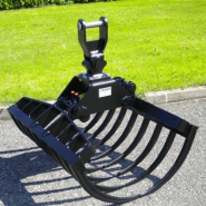 Grappin à fumier - Pour pelles de 2 à 15 tonnes et grues jusqu'à 2.4 tonnes - Ouverture de 1200 à 1810 mm_2