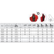 GV 165 à 305 - Fraises et herses rotatives Vigolo - Largeur 1650 à 3050 mm avec transmission par engrenages et 6 lames par flasque_2