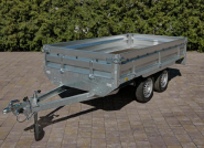 Remorque plateau roues dessous - 2,65 x 1,50 m - 750 kg - ZASLAW HL265T_2