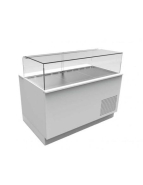 Vitrine chocolat non canalisable - Froid ventilé - PERLA C 150 AR SD_2