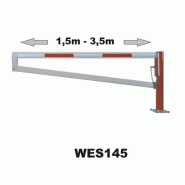 Barrière pivotante WES 145 : sécurisez l'accès jusqu'à 5,50 m avec lisse légère_2