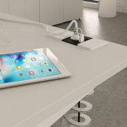 Bureau droit assis debout électrique NIVO - L180 cm - Ligne HEALTH - neuf - Hauteur réglable de 69 à 120 cm_2