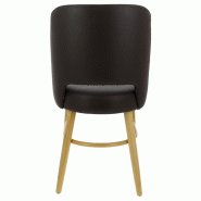 Chaise de restaurant Colisée confort - MARRON_2