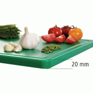 Planche à découper PRO 53x32 W-R A120511 Bartscher - Vert_2