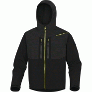 Veste softshell polyester/élasthanne 3 couches laminées - Horten2 - légère et protectrice contre froid, vent et pluies fines_2