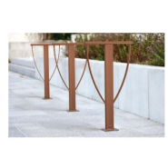 Appui vélos Lisbonne - Jesignale - acier galvanisé ou peint - faible encombrement_2