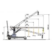 Minimob 03 - Mini-grue d'atelier manuelle à porte-à-faux - Mobilev Cranes - 300 kg_2