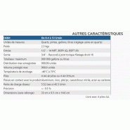 Pistolet de distribution d'huile préréglé - volucompteur digital - rallonge rigide - Graco - débit 0,4 à 53 l/min_2
