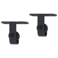 Vidaxl kit mini de porte d'armoire coulissante acier au carbone 152 cm 148019_2