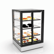 Vitrine chauffante INTEGRA à poser - Chaleur sèche - 600 mm - H950 - IN60-90C | Sayl Barcelona - Accès arrière_2