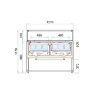 Vitrine service arrière pour glacier et pâtissier - DIASCIA_2