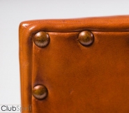 Fauteuil Club Parisien 1935 - Petite taille - Accoudoirs arrondis - Fabrication artisanale à Neufchâteau_2