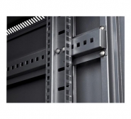 Dexlan Baie Serveur SRV-800 Advanced Series 42U - 800x1000 mm (Noir) - Version Kit avec Double Porte Saloon_2
