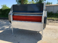 Laveuse industrielle alimentaire brosseuse 9 brosses GM - En occasion - Variateur de vitesse et options disponibles_2