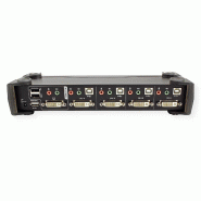 Aten cs1764a switch kvm dvi, usb, audio, hub usb, 4 ports_2