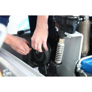 BMS Alpha Z4 - Pompe à chape performante avec cuve de malaxage de 260 litres