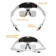 P9892 - Loupe binoculaire - E-Tay avec 5 lentilles interchangeables (1X à 3,5X) et éclairage LED_2