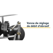 Sableuse économique et confortable, pour rénovation de maçonnerie, ravalement de façade, enlèvement de peinture et dérouillage de surfaces métalliques - mac 3 - sv-70_2