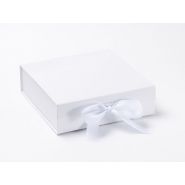 Bnbm - Boîtes pliantes aimantées avec ruban - 217x207x60 et 186x186x195 - Carton haute densité - Personnalisations multiples_2