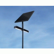 Lampadaire urbain solaire sun key duo / led / 3000 lm / 4.8 m