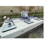 Palonnier  à ventouses pour la manutention de dalles préfa CMU 3 Tonnes_2