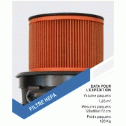 Aspirateur industriel poussières ponceuses - Sodevak 77 - 3 moteurs indépendants avec auto-nettoyage_2