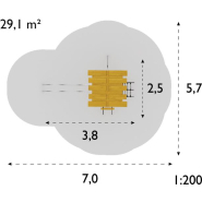 Cabane en bois - Hags 8038422 - Scellement béton - Pour enfants de 5 à 12 ans_2