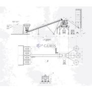 GSP 200 CT centrale à béton fixe - Guris - 200 m3/h - mélangeur double arbre Sicoma 5 m3_2