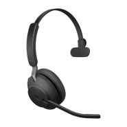 Jabra Evolve2 65 Casque Sans fil Arceau Bureau/Centre d'appels USB Type-A Bluetooth Noir_2