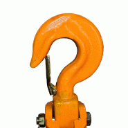 Palan électrique à chaîne stationnaire avec crochet HHBDII 05-02 - 5T x 6M / 380V - Protection d'urgence et butée_2