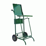 Chariot voirie avec couvercle 2 x 110L roues caoutchouc MOBISAC_2