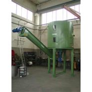 Silos de stockage pour film broyé - Tecnofer - capacité de 7 à 15 m3 avec vis d'extraction et dosage variable_2